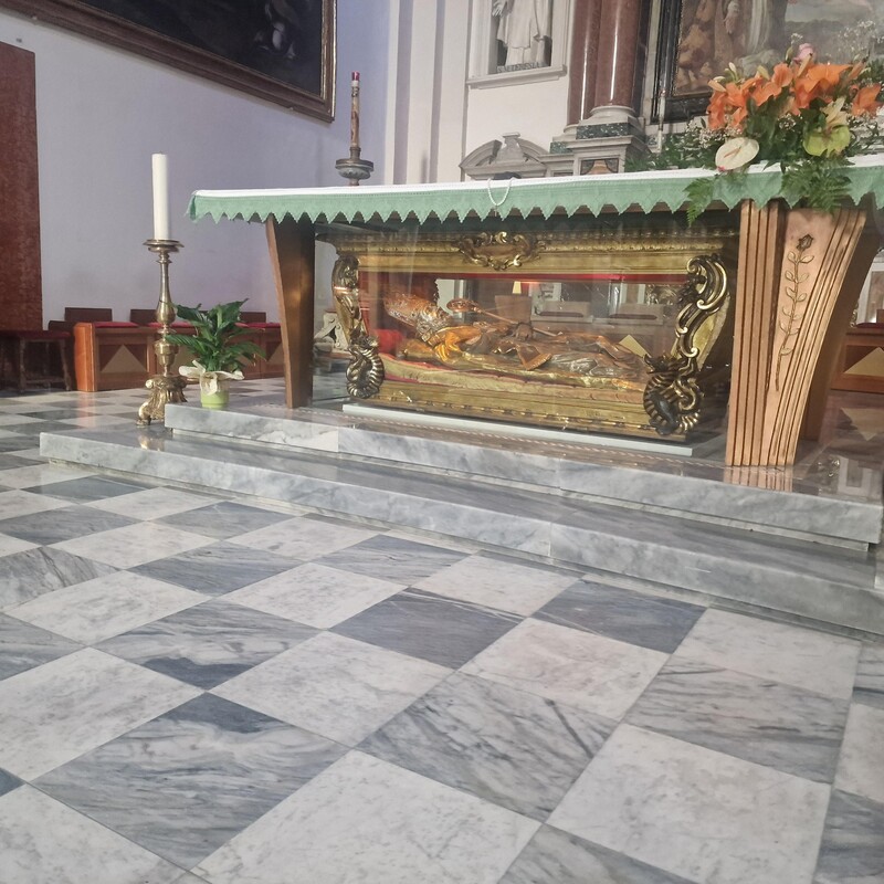 Cuerpo de San Valentino